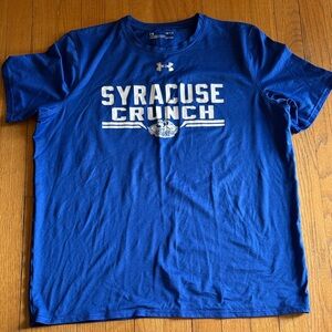 Syracuse Crunch hockey under armour heatgear t-shirt